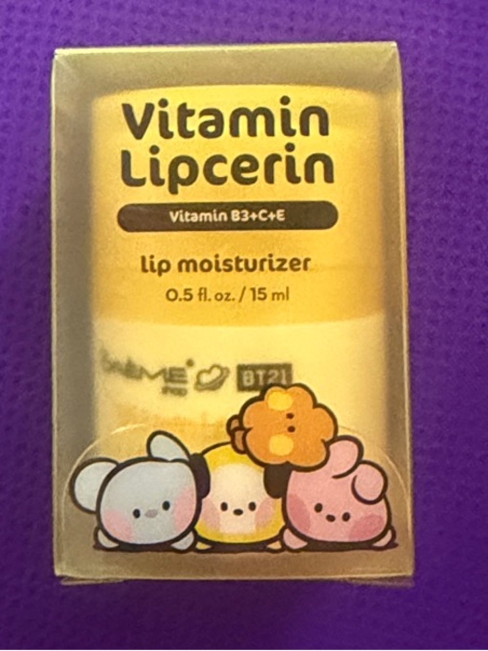 The Creme Shop Vitamin Lipcerin Lip Moisturizer - Yellow